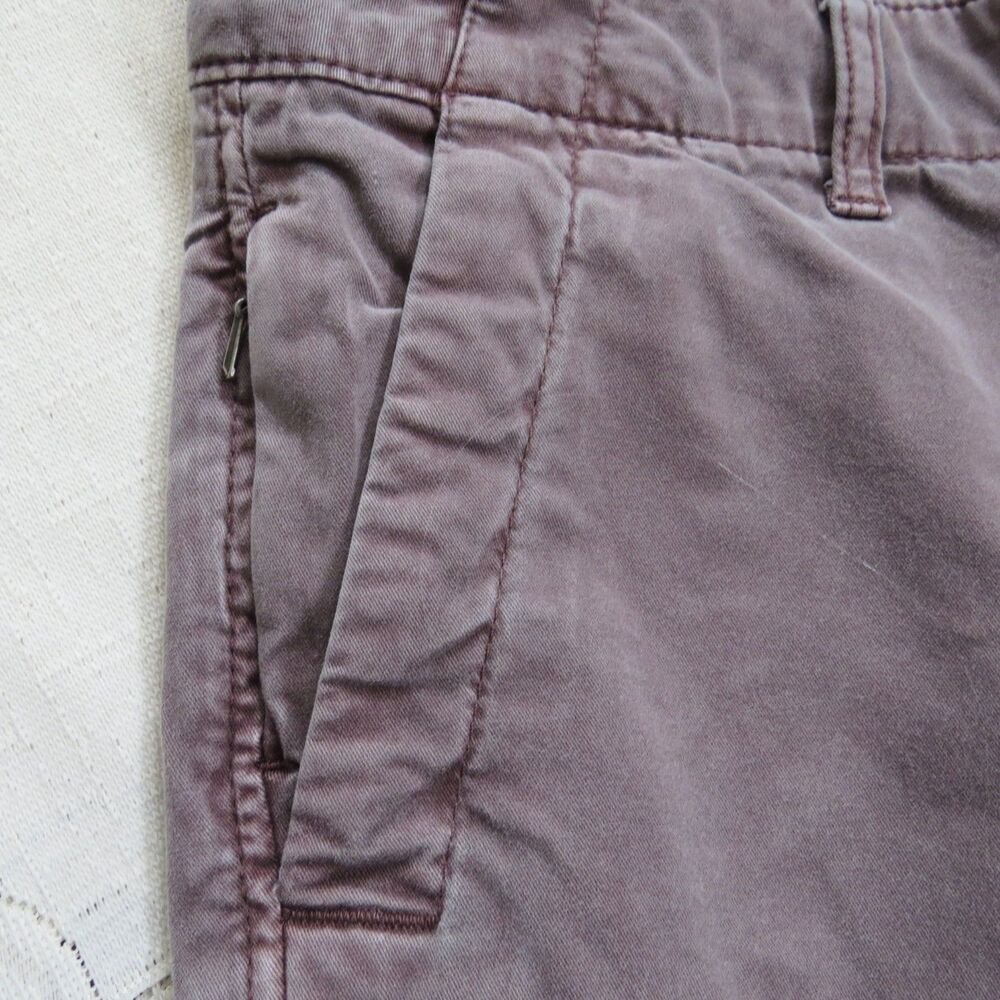 Eddie Bauer Women's Mid rise ankle pants Dusty Chocolate Brown size 12 - Picture 6 of 10